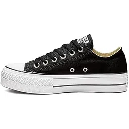 Women Chuck Taylor All Star Canvas Platform Lace-Ups Sneakers | Black