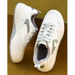 Women Colourblock Lace-Up Casual Shoes 