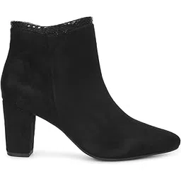 Women Comfortable Boots Collection | Extra Cushioned Foot Bed And Skin Friendly Ankle Boot With Heels | Trendy, Stylish, Casual Boots | Winter, Snow And Holiday Outings