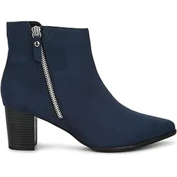 Women Comfortable Boots Collection | Extra Cushioned Foot Bed And Skin Friendly Ankle Boot With Heels | Trendy, Stylish, Casual Boots | Winter, Snow And Holiday Outings