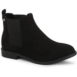 Women Comfortable fashionable low Heel Ankle Height Boots for Daily use, Office use, Casual use