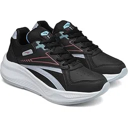 Women DESTINY-08 Running and Casual wear Running Shoes with Laces, Lightweight and Comfortable Shoes Gym and Sports Shoes for Women & Girls with Stylish Design