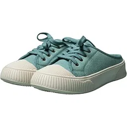 Women Elves Lace-Up Sneakers | Comfortable Canvas Slip-On Shoes with Cushioned Sole