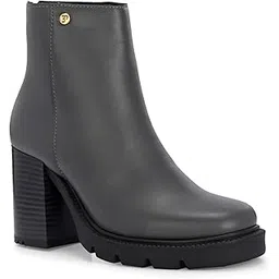 Women Faux Leather Casual Chelsea Boots EPW8401_P