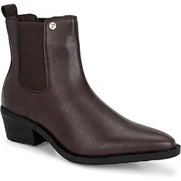 Women Faux Leather Casual Chelsea Boots EPW9105_P