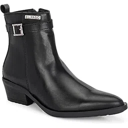 Women Faux Leather Casual Chelsea Boots EPW9106_P