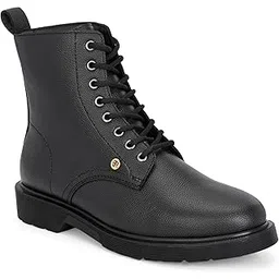 Women Faux Leather Casual Lace Up Boots EPW4402_P