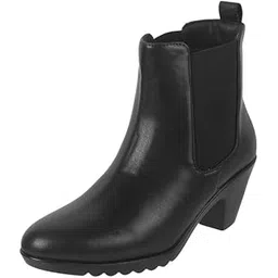 Women Faux Leather Chelsea Boot