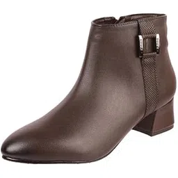 Women Faux Leather Elegant Slip-On Formal Boots