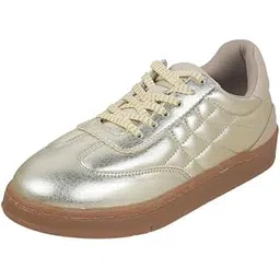 Women Faux Leather Fashion Sneaker Shoes