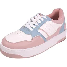Women Faux Leather Sneaker Shoes
