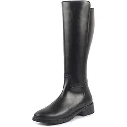 Women Flared Heel Boots