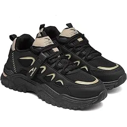 Women FLORA-01 Running and Casual wear Running Shoes with Laces, Lightweight and Comfortable Shoes Gym and Sports Shoes for Women & Girls with Stylish Design