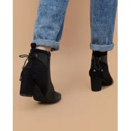 Women Fusion Boots with PU Upper