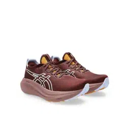Women GEL-NIMBUS 27 TR Lace-Up Synthetic Fibre Running Shoes