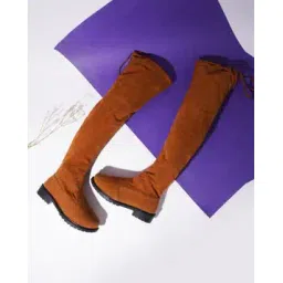 Women Knee-Length Regular Fit Boots