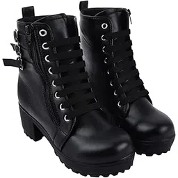 Women Lace Up Boot