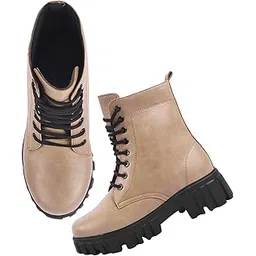 Women Lace-Up Boots