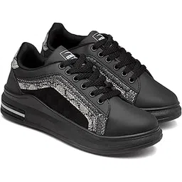 Women LUNA-01 Running and Casual wear Running Shoes with Laces, Lightweight and Comfortable Shoes Gym and Sports Shoes for Women & Girls with Stylish Design