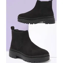 Women Mid-Calf Boots with Synthetic upper