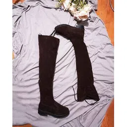 Women Mid-Calf Length Regular Fit Boots