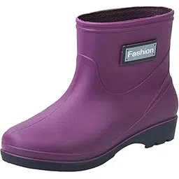 Women Mid Calf Rain Boots Soft Outdoor Work Boots for Kitchen Camping Hiking 38|Clothing Shoes & Accessories | Womens Shoes | Boots
