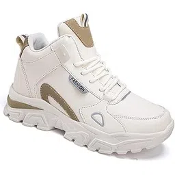 Women Off White Sneakers Stylish & Comfortable