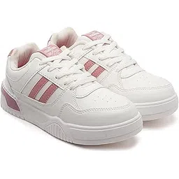Women PARADISE-12 Casual Mid Top Sneakers,Stylish and Trendy Shoes with Laces for Women and Girls