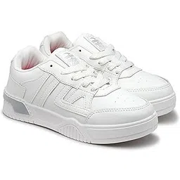 Women PARADISE-13 Casual Mid Top Sneakers, Stylish and Trendy Lace-Up Shoes for Women & Girls, Lightweight Comfortable Sneakers Perfect, Walking, and Casual Outfits