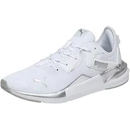 Women, Platinum Metallic WNS, Gray Violet-White-Metallic Silver, Running Shoe, 6UK, (31278802)