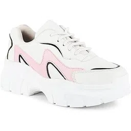 Women Premium White Casual Shoes Sneakers