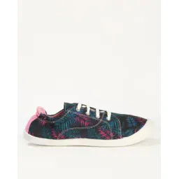 Women Printed Lace-Up Casual Shoes