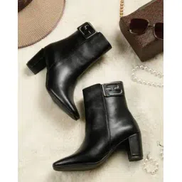 Women Round-Toe Ankle-Length Boots