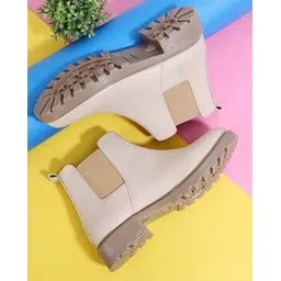 Women Round-Toe Ankle-Length Boots 