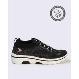Women Round-Toe Lace-Up Walking Shoes