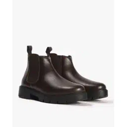 Women Slip-On Ankle-Length Boots