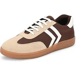 Women Sneaker | Cushioned Insole for Comfort | Stylish Lace-Up Design | Perfect for Casual Outfit for Girls (9759)