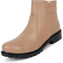 Women Stylish Boots with Zipper Closure, Durable Design, Comfortable Fit, and Trendy Look for All Occasions