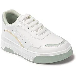 Women Trendy Casual Sneaker Shoes Lightweight Soft & Comfortable with Extra Cushion Lace-Up Shoes for Women's & Girl's