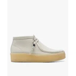Women Wallabee Cup Ankle-Length Platform Boots