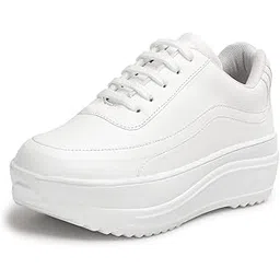 Women White Casual Stylish Sneakers