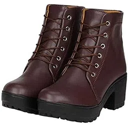 Women's & Girl's Brown Classic Boot - 39