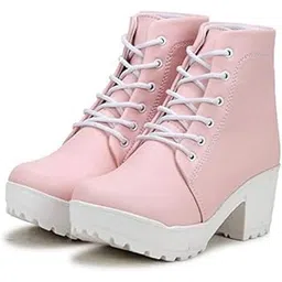 Women's & Girl's Pink Classic Boot - 37
