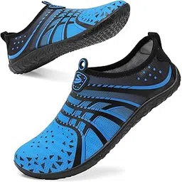Womens and Mens Water Shoes Breathable Quick Dry Soft Barefoot Aqua Socks for Hiking Swim Beach Surf Yoga Sport