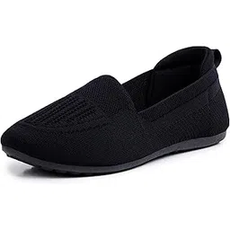 Womens Angel Memory Foam Comfort Running Shoes|Ballerina|Slip-On |Slip Resistant|Lightweight|Dailyuse|ExtraSoft