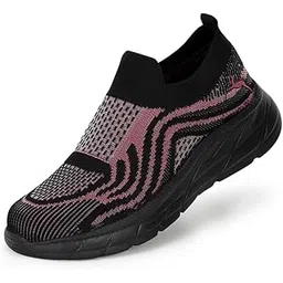 Women's Athleisure Knitted Active Wear Slip-On Sneaker Shoes