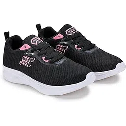 Womens Attractive Lace-Up Lightweight |Outdoor Sports Shoes | Breathable Mesh Sneakers with Cushioned Support for Hiking, Running, and Casual