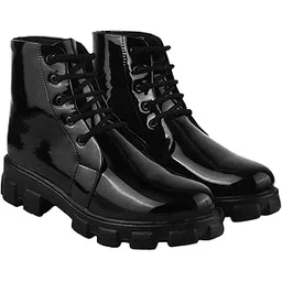 Women’s Black Chunky Heel Ankle Boots & Lace-UP Short Booties with Non-Slip Sole, Comfortable Block Heel Fashion Boots EU36