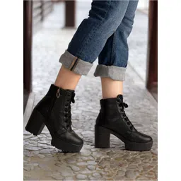 Women's Boots | Faux Leather, Trendy, Lace-Up & Zipper Boots for Women & Girls Boots For Women