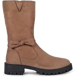 Women's Calf Length Boots | Effortlessly Chic & Timelessly Stylish | Durable | All day Comfort | Trendy Casual Boots | Winter, Snow and Holiday Outings